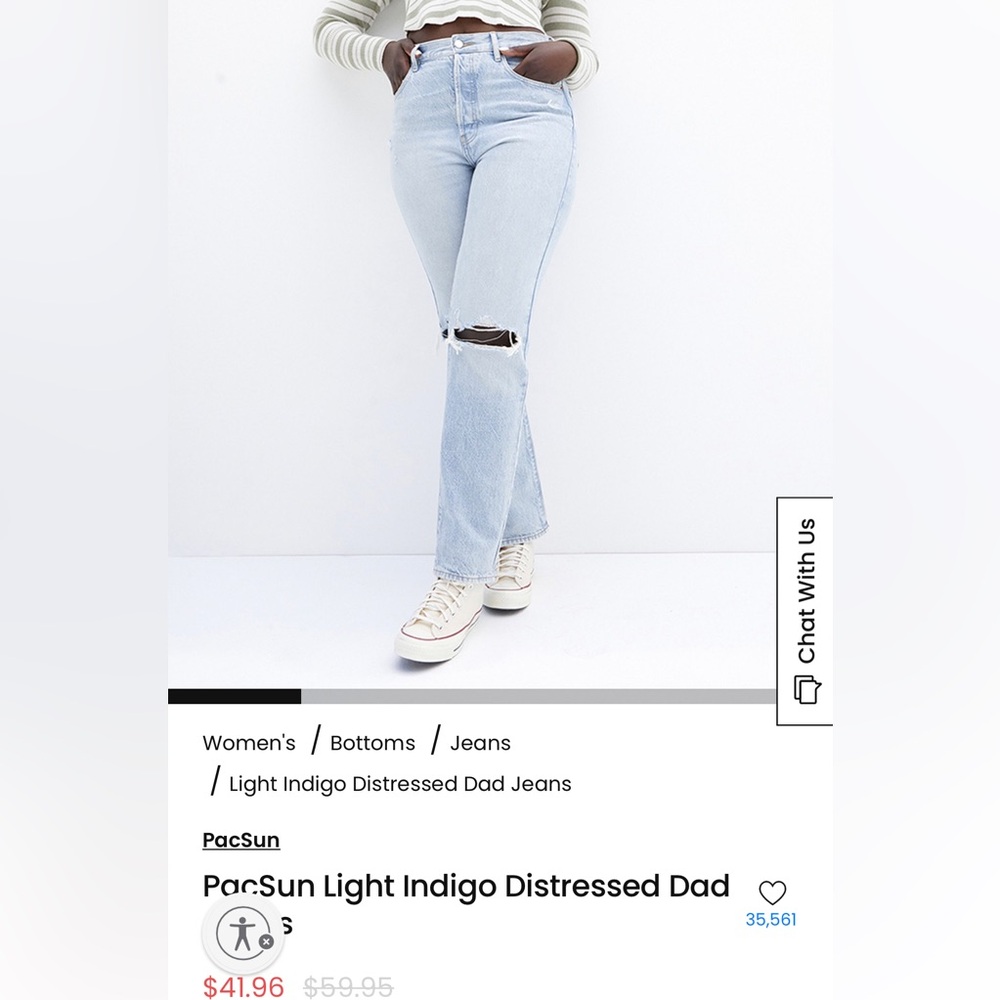 PacSun Dad Jeans